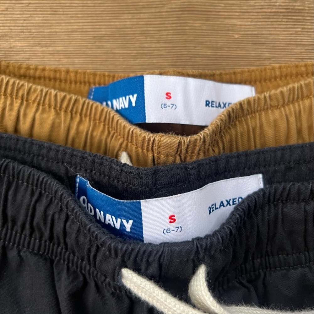 Old Navy Above Knee Twill Pull-On Shorts Bundle - Picture 3 of 4